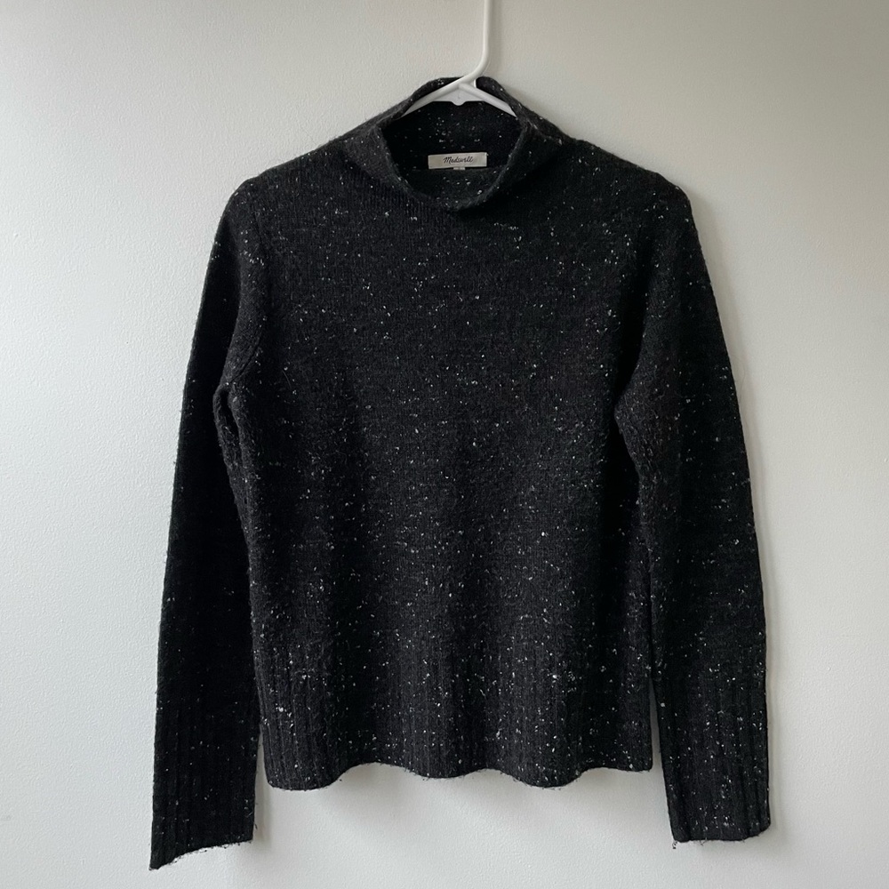 Madewell Mockneck Wool Blend Sweater